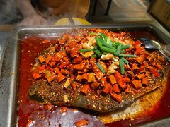 -探鱼·鲜青椒爽麻烤鱼(北京路天河城店)