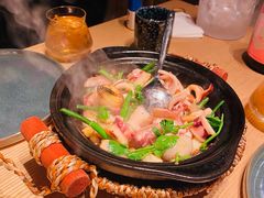 XO酱啫鱿鱼-人间酒暖·Go blanc·烧鸟·深夜食堂(陆家嘴店)