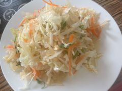 菜心蜇皮-1910老鲁味海鲜·戳子肉·青岛菜(金沙滩店)