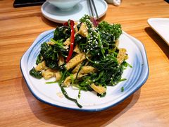 菠菜拌面筋-品回味清真西北楼(宁波首店)