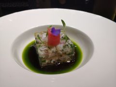 韭香蟹肉冻-莹珠阁·私房菜