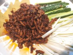 京酱肉丝-天津乾毓德饭庄·清真传统炒菜·海鲜烧烤(咸阳路店)