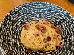 意式奶油蘑菇培根意面-君悦酒店·La Terrazza意合園·意式风味