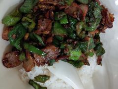 青椒瘦肉条-德天顺盖码饭(人民西路店)