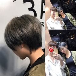 Yishen短发作品-3AM HAIR SALON烫发染发接发