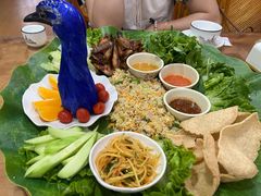 -沐毫傣泐云南菜孔雀宴•手抓饭傣味烧烤(曼听公园店)