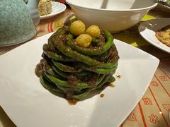 鸽肝酱爆豆角-石岐佬中山菜馆(张溪店)