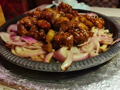 火焰黑椒牛肉粒-乾园(世纪都会店)