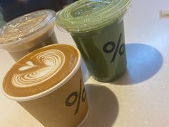 抹茶拿铁-% Arabica阿拉比卡咖啡(武汉天地店)