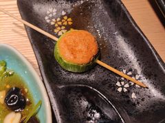 烤明太子西葫芦-人间酒暖·Go blanc·烧鸟·深夜食堂(陆家嘴店)