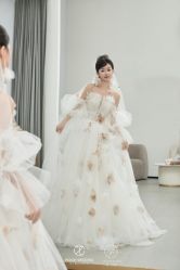 -桃子造型婚纱礼服(凤起广场店)