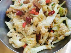 干锅有机菜花-回家湘菜馆(浮山后店)
