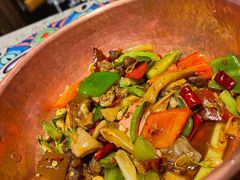秘制干香保山火瓢牛肉-桥边小楼·手工云南菜·古城观景小楼