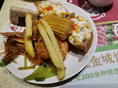榴莲酥-汉金城海鲜烤肉自助百汇(烟台永旺购物中心店)