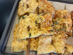 烤豆腐皮-蚝美人·生蚝海鲜烧烤(茶花园店)