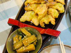 苔菜黄花鱼-君霖海鲜私房菜(春柳店)