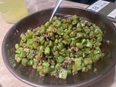 橄榄菜炒刀豆-新白鹿餐厅(金鹰新街口店)