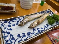 烤多春鱼单点-银子铁板烧料理自助餐(人民广场店)