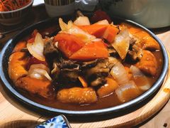 馕丁炒肉-巴依兄弟西域美食(机场店)