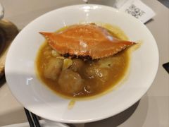 黄金蟹粉拌蟹籽馄饨-蔡澜点心·粤菜(丽泽天街店)
