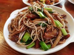 抿尖炒合菜-青英餐厅