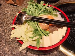 寿喜锅蔬菜什锦拼盘-NIUAN牛庵·日式和牛烧肉(恒隆店)