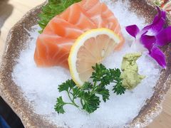 三文鱼刺身-花道寿司(萧山万象汇店)