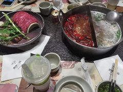 草本鸳鸯锅-盡膳口福跷脚牛肉火锅(晶耀前滩店)