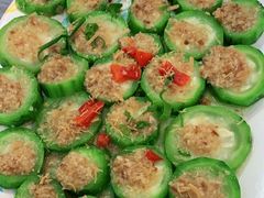 蒜蓉蒸丝瓜-桥东喜碧海鲜街(水东街店)