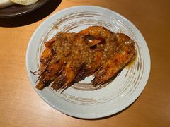 铁板和风口味海捕虾-大成铁板烧•板前(复古餐厅石老人店)