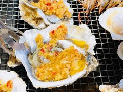 烤蒜蓉生蚝-蚝英雄·自助烤蚝(建设路店)