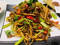 干煸茶树菇-新黑石礁酒楼·海鲜(黑石礁店)
