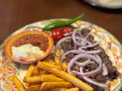kebab plate 牛羊肉混盘-Uncle Kosto科斯托·中东菜
