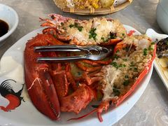 蒜蓉蒸波士顿龙虾-达叔香味海鲜(海棠68环球美食街店)
