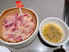 招牌鲜切清远鸡肉-海底捞火锅(青山湖万达夜宵主题店)