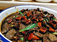 夜市炒鸡血-怪噜范·老贵阳街头名小吃(鸿通城店)