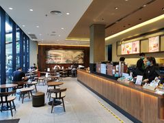 自助取餐区-星巴克(深圳欢乐颂店)