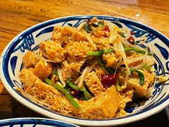 豆芽面筋-华州老碗