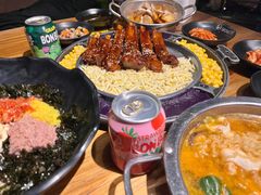 石锅拌饭-包装马车·韩国料理·포장마차