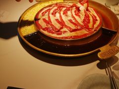 澳洲牛五花锅-猪啊牛呀羊啊铜盘烤肉(正大广场店)