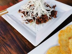 京酱肉丝-三岔湖高家庄农家乐烤全羊柴火鸡翘壳鱼(三岔湖店)