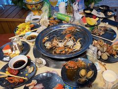 -海天盛宴潮汕蒸汽海鲜高端自助形象店