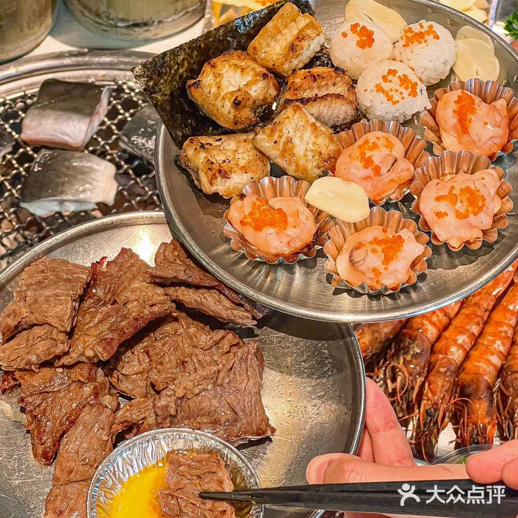 福州这家烤肉真的宝藏‼️烤虾滑鳗鱼好好吃！！