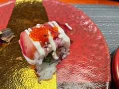 红酒三文鱼雪梨寿司-文三酒肆自助放题(新街口友谊广场店)