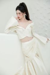 -桃子造型婚纱礼服(凤起广场店)