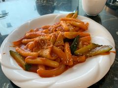 鱼饼炒年糕-桃园中华料理炸酱面(燕儿岛路店)