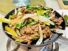 炙子烤羊肉-烤肉宛饭庄(北新桥店)