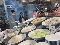 自助取餐区-帝企鹅自助餐厅•儿童岛•真企鹅(长隆企鹅酒店)
