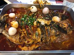 荔枝香辣烤鱼-鱼酷活鱼烤鱼(南京水游城店)