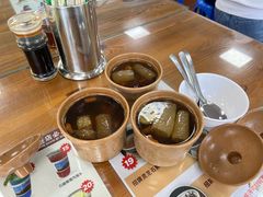 羊肚菌竹笙鸽子汤-崖口煲仔饭
